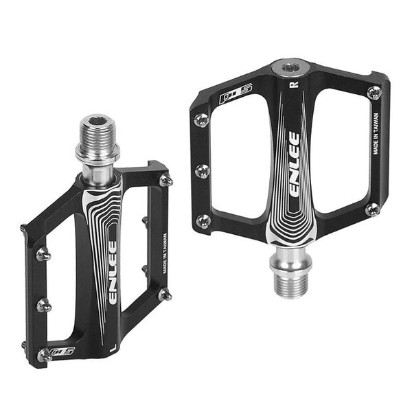 

bike pedals bicycle pedal folding aluminium alloy flat platform mountain mtb cycling road