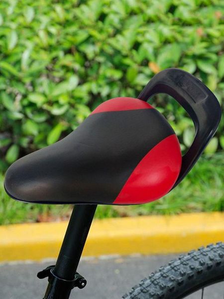 

bike saddles kids saddle pu leather bicycle replacement accessory rainproof soft cycling seat parts
