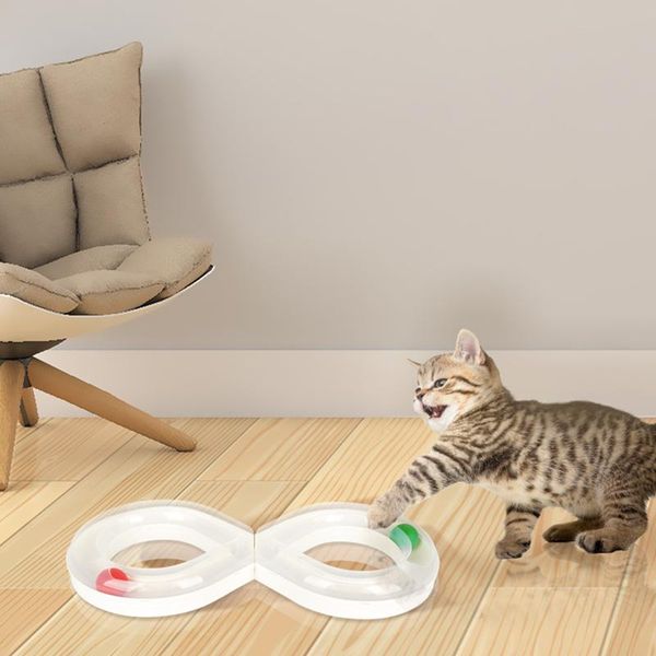 

cat toys toy track ball disc interactive training amusement pet