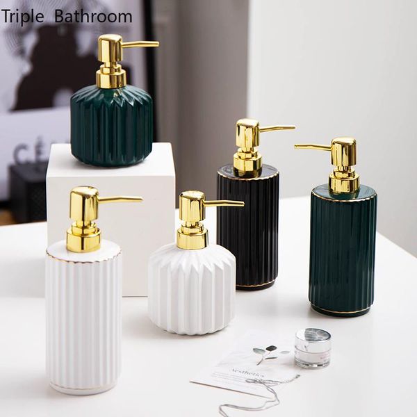 

liquid soap dispenser light luxury bottle ceramic phnom penh bathroom hand sanitzer holder wristband household accessories