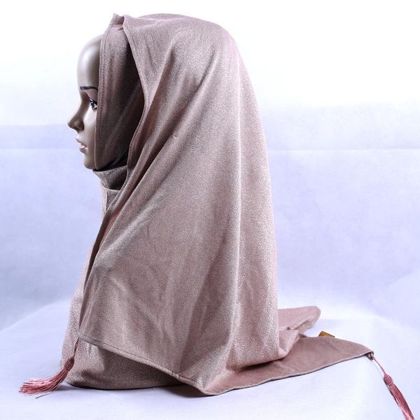 

scarves women hijabs islamic ladies sequins chiffon long shawl head scarf female full cover wrap hijab plain muslim fashion headscarf, Blue;gray