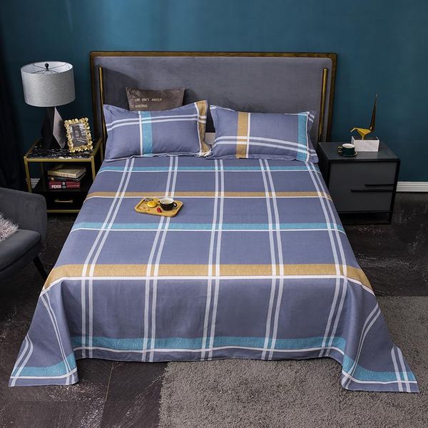 

100% polyester bed linen sheets comfortable in summer single sheet & sets