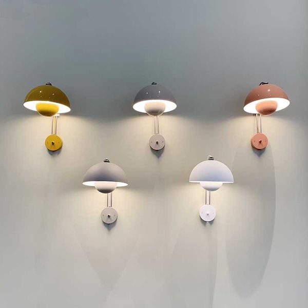 

wall lamps modern sconce led lamp for bedroom decoration cap lighting home incoor light fixture