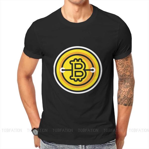 

men's t-shirts crewneck tshirts cryptocurrency personalize homme t shirt hipster size s-6xl, White;black