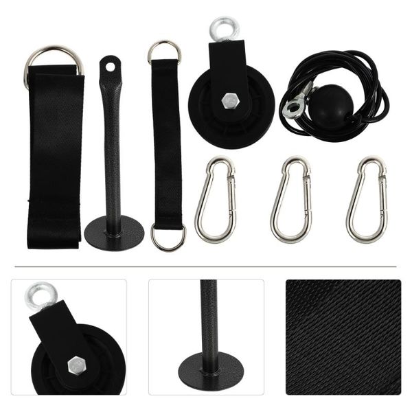 

accessories 1 set of tricep trainer exerciser rope down cable machine