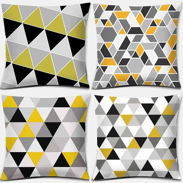 

geometric printing throw pillow living room sofa seat cushion cover home decor pillows cushion/decorative
