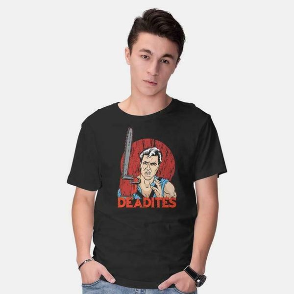 

ancient deadities evil dead ancient aliens comic movie parody black t-shirt s6xl, White;black
