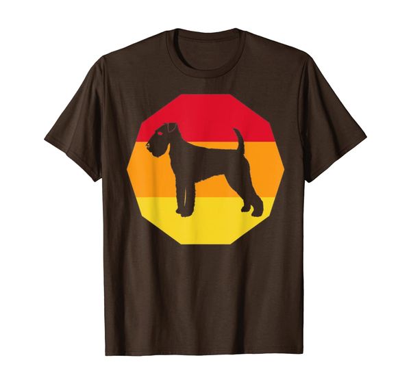 

airedale terrier gift tshirt, White;black