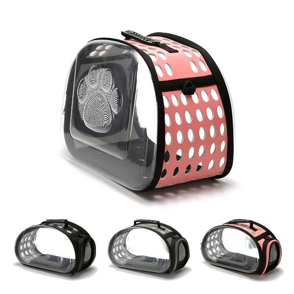 

dog car seat covers cat carrier backpack foldable outdoor travel transparent pet bag for dogs removable carrying handbag diagonal bags pets