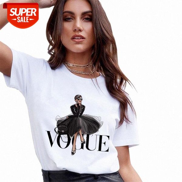 

wish floral print women's short sleeve t-shirt loose #ht9m, White