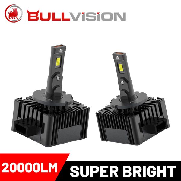 D1S LED Xenon Ampul D5S D8S D2R D1R D2S HID Kiti 20000LM Yüksek Işın D4R D4S D3R D3S Araba Lambaları Tak ve Çalıştır Diode Evrensel