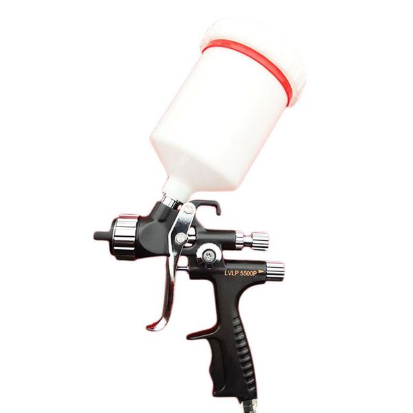 

professional spray guns pneumatic gun lvlp 5500p 1.3mm nozzle tank car paint repair airbrush for painting