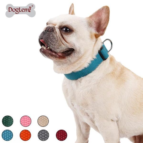 

dog collars & leashes eco friendly pure cotton webbing collar classic pet neck