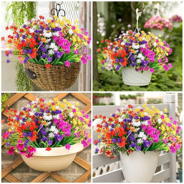 

decorative flowers & wreaths one bouquet 7 stems 30 heads spring grass camellia artificial flower diy wedding home room decoration