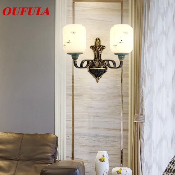 

wall lamp brother indoor lamps fixture ceramic modern led sconce contemporary creative decorative for home foyer corridor bedroomÂ