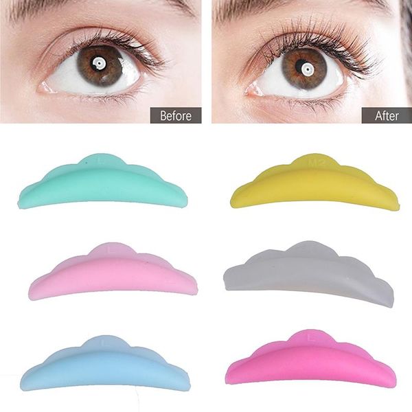 

false eyelashes 5 pairs lashes perm pad silicone curling eyelash lift tools diy lifting make up accessories s m m1 m2 l