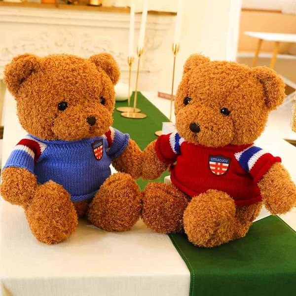 

cute teddy plush toy cuddle bear doll girl cuddle pillow children's day gift