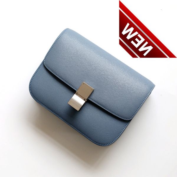 

factory genuine leather ladies tofu bag luxury design handbag purse small shoulder brand blue crossbody bags for women 2022