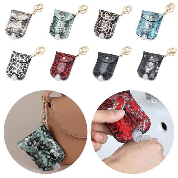 

storage bottles & jars 60ml portable refillable empty travel with keychain holder wristlet bottle container flip caps