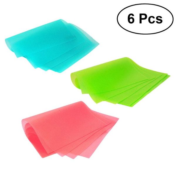 

mats & pads 6pcs refrigerator pad moisture absorption mat table