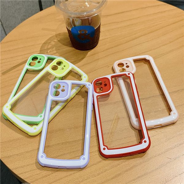 

macarone iphone 11 case military xsmax for apple xr all inclusive lens 7plus candy case