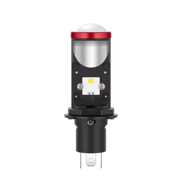 

car headlights led headlamp 8000lm bulb 9-32v 6500k mini projector lens 30w high power headlight