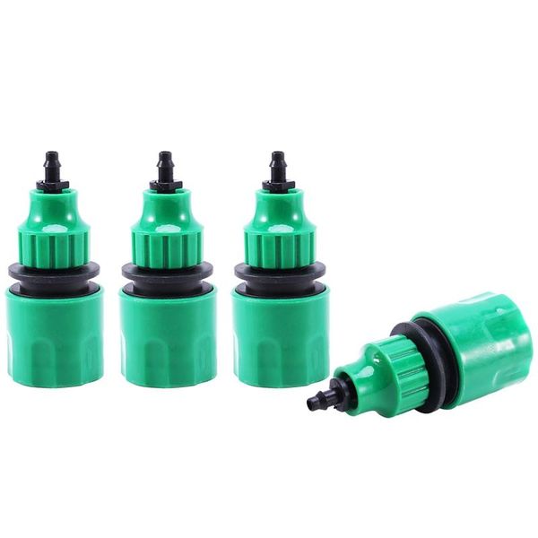 

watering equipments garden hose pipe one way adapter tap connector fitting for irrigation 4-pack