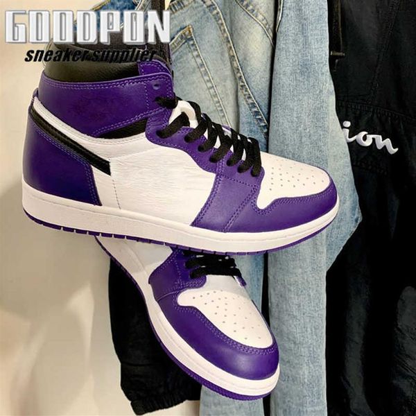 

2021 jumpman women's basketball shoes men's 1 s court purple sportsa49