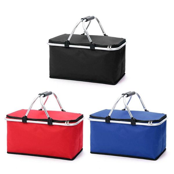 

insulation picnic basket waterproof storage bag for camping outdoor bags