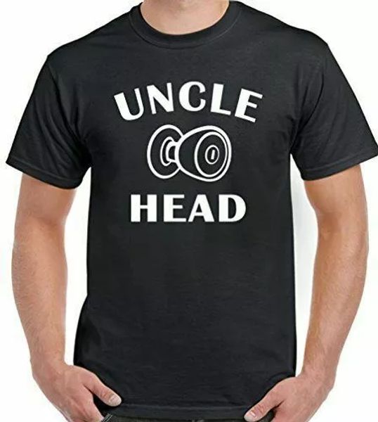 

uncle knobhead-mens funny uncle's day father day birthday 30th 40th, White;black