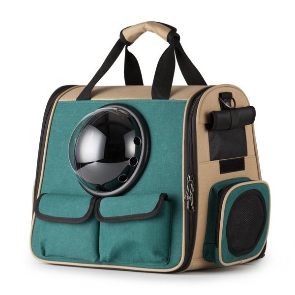 

dog car seat covers 2021 canvas backpack cat carrying bags portable travel outdoor pet kennels crate handbags supplies shoulder dec