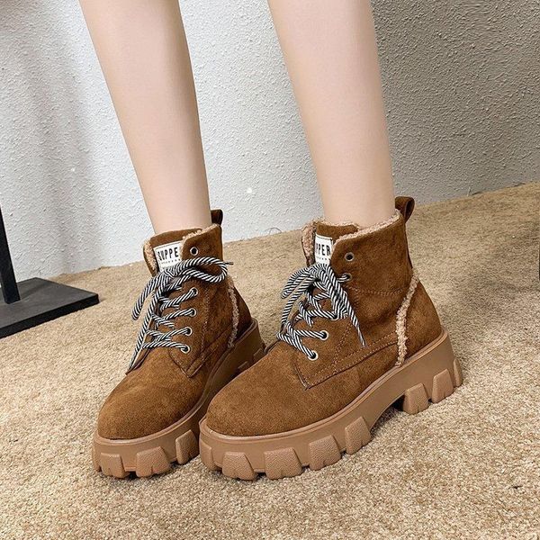 

women's rubber boots-women shoes woman winter round toe luxury designer booties ladies low heels boots women, Black