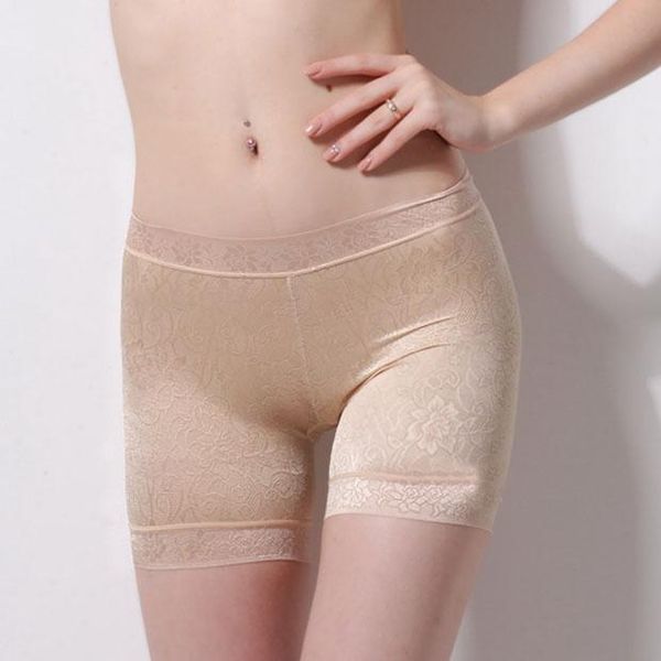 

women's shorts women lady short pants flower patterned elastic comfort safty summer, White;black