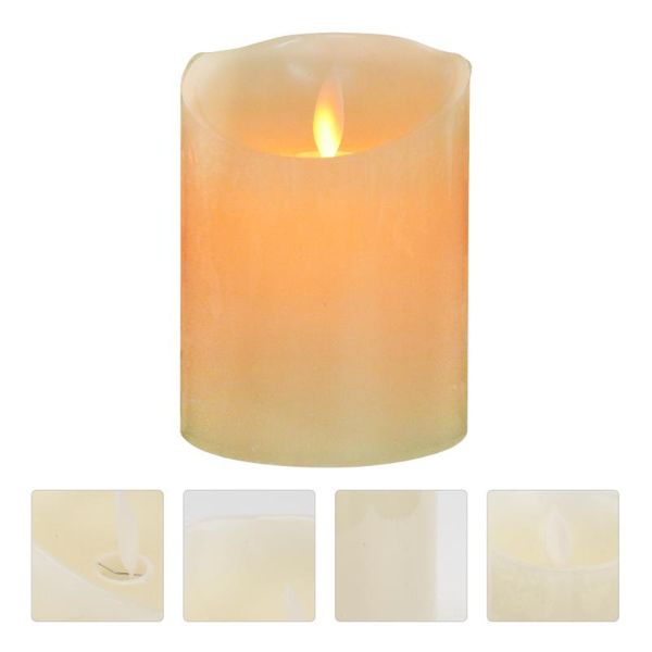 

1pc scene adornment candle light atmosphere cylinder candles