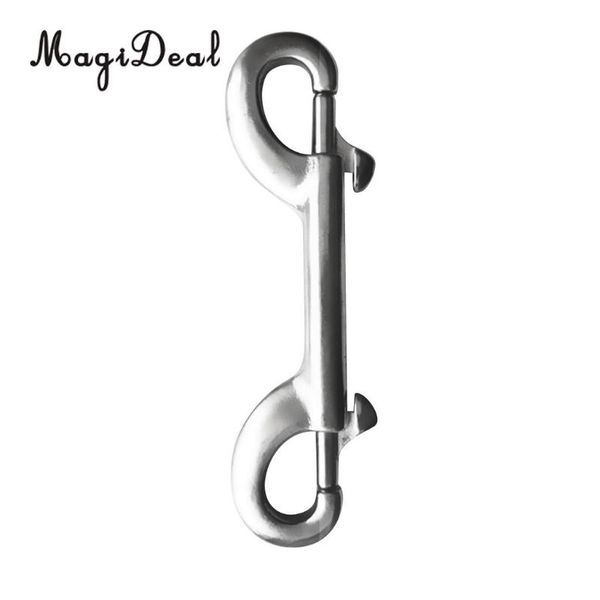 

pool & accessories magideal professional 10cm/4' scuba diving 316 stainless steel double ended snap bolt clip hook for dive home farm a
