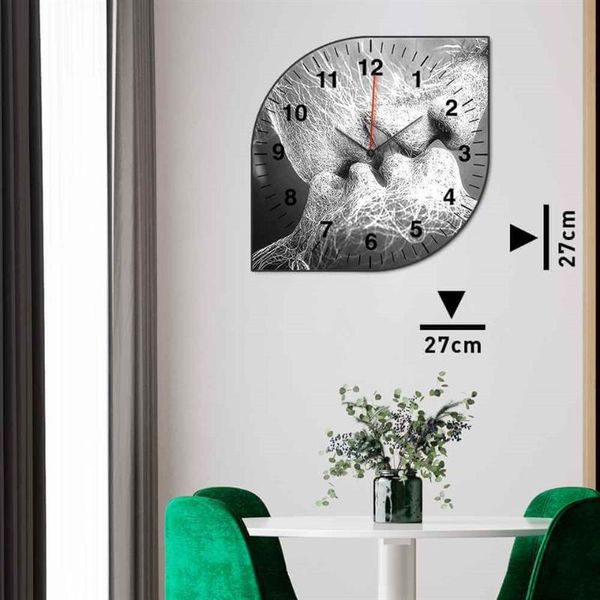 

wall clocks 2021 modern clock quality gift home office room decor love themed wooden art