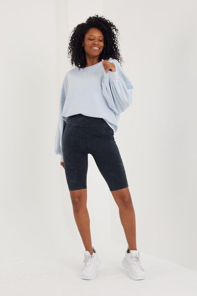 

women's leggings black high waist 2212-1020