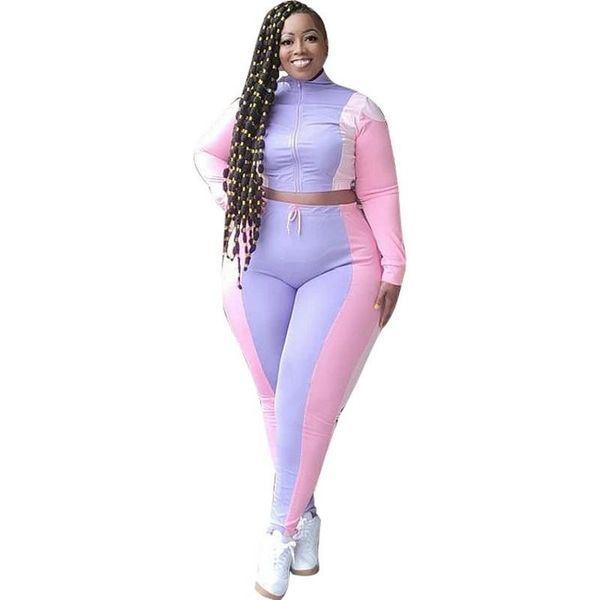 

plus size tracksuits 4xl 3xl xl-5xl women's set sweatshirt jogger pants suit tracksuit two piece fitness outfit big sets, Black