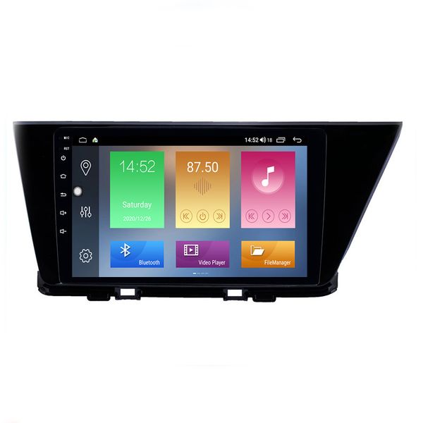 Doppel-Din-Auto-DVD-Player GPS für 2016–2019 Kia Armaturenbrett-Installation mit WLAN-Radio-Dreher-Unterstützung, Lenkradsteuerung, 9 Zoll