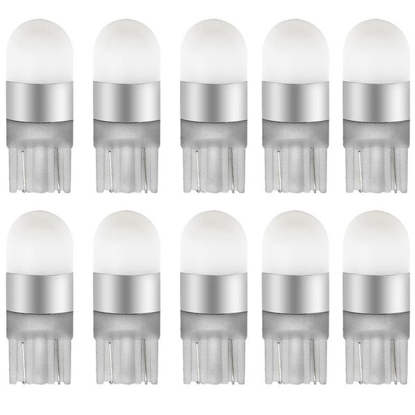 

emergency lights 10pcs w5w led warm white 3030 smd t10 auto wedge clearance lamp waterproof interior lighting