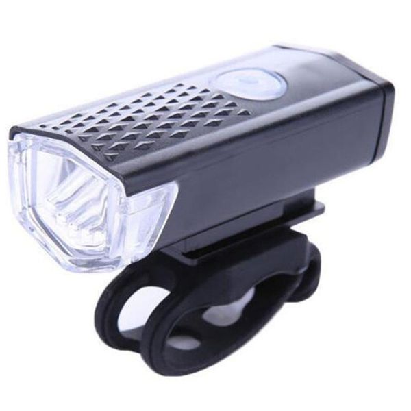 

usb rechargeable bike headlight 300 lumen waterproof 6000k bicycle led dynamo light front lights