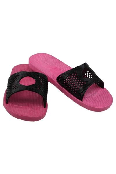 

slippers eva women 's 1831 | black pink 40