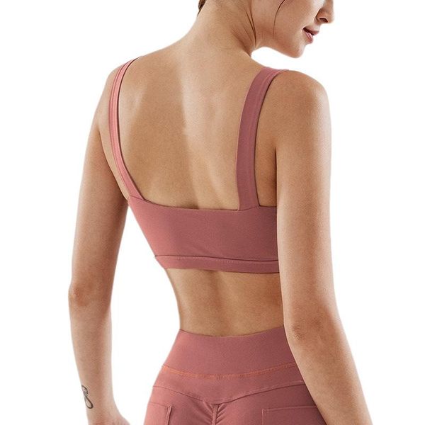 

yoga outfit sports beha bralette crop women gym active running athletic push up walking pad drag run pink underwear