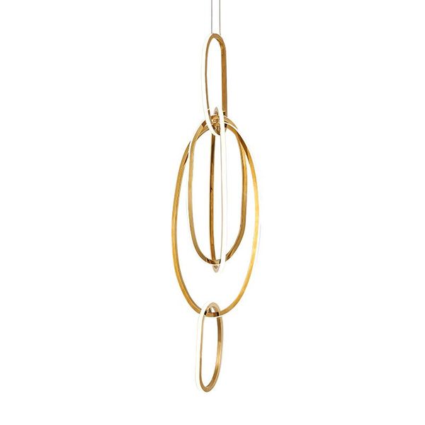 

pendant lamps stair lamp long chandelier light luxury post-modern hollow high-rise living room villa duplex building spiral staircase