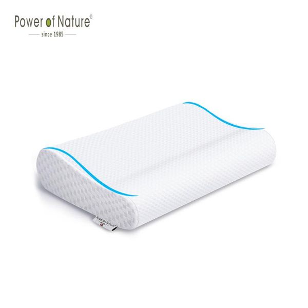 

pillow pon memory foam contour orthopedic neck cervical vertebra support care bedding big large 50*30cm