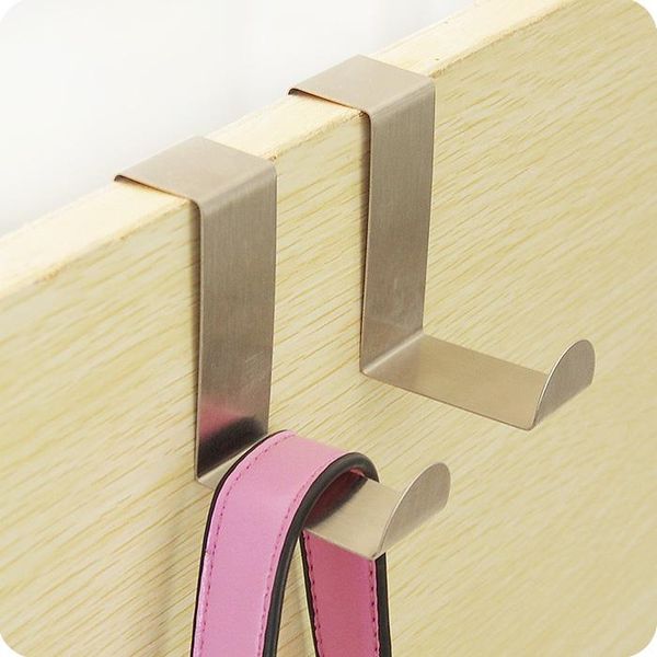 

towel racks 1set stainless steel z shape cabinet clothes hanger draw holder over door hook home organizer kitchen accessories rack