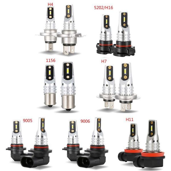 

emergency lights 2x canbus white h11 h8 car bulbs driving fog light high power headlights k0af