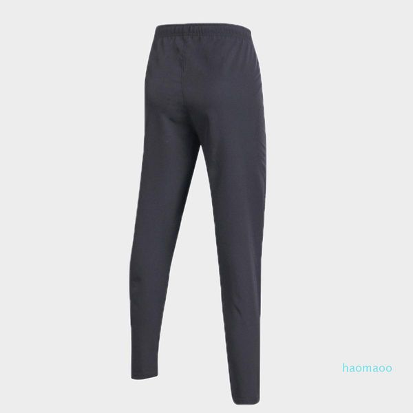 

designer-men long pants slim sweatpants elastic comfy sports trousers fitness running quick dry autumn winter outdoor unique cuff zipper, Black