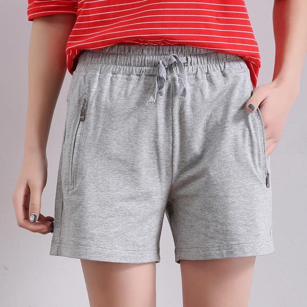 

2021 new summer women casual fashion ladies cotton shorts, White;black