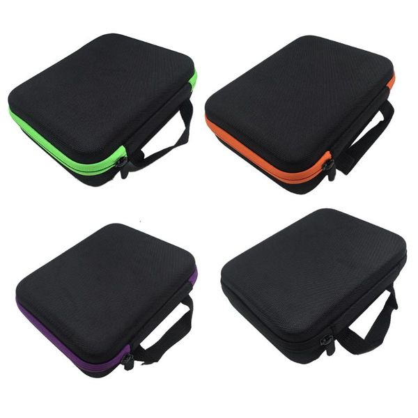 

storage bags 63grids essential oil case perfume box travel portable carrying holder nail polish bag organizer